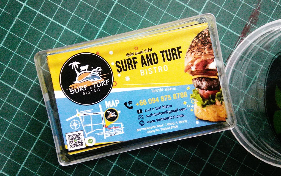 ตัวอย่างนามบัตร