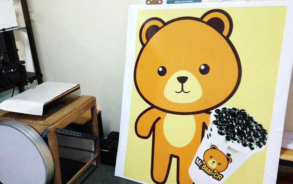 ผลงานติดตั้ง1 สแตนดี้ ป้ายขาตั้ง 2