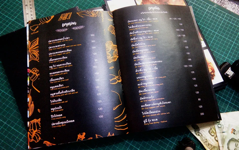 ผลงานเมนู 1 เมนูอาหาร1