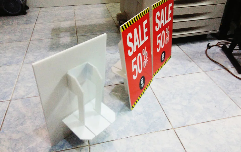 ผลงานออกแบบ2 ป้ายขาตั้ง sale2