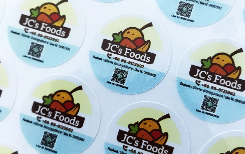 ชุดงานฉลากสินค้าชุดที่ 3 JC Foods1