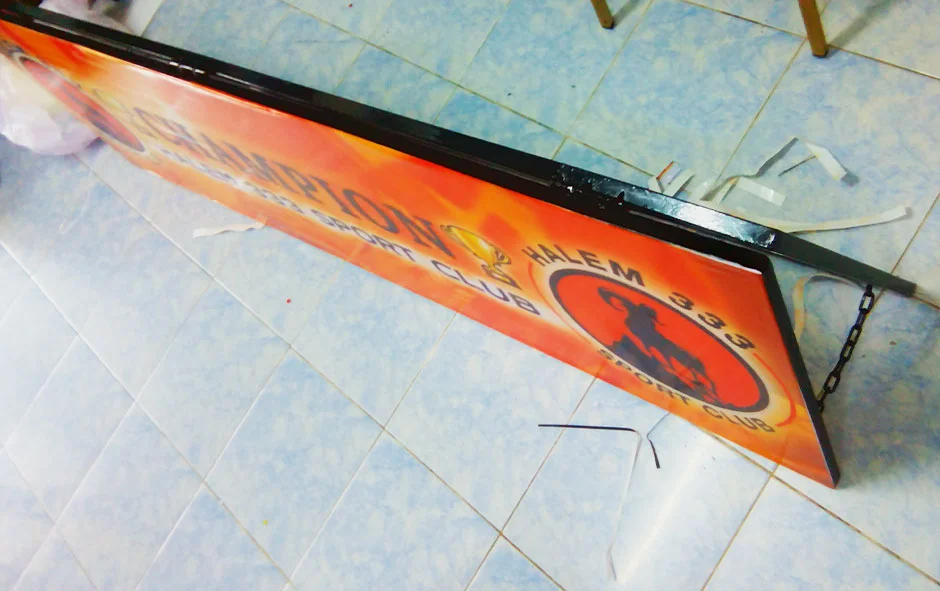 งานป้ายโครงเหล็กชุดที่ 1 halem 333-2